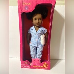 Our Generation Gloria with Moon Pillow 18" Sleepover Doll